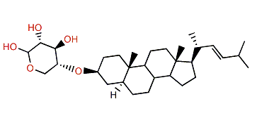 24-Nor-5a-cholest-22-en-3b-ol 3-O-b-D-xylopyranoside